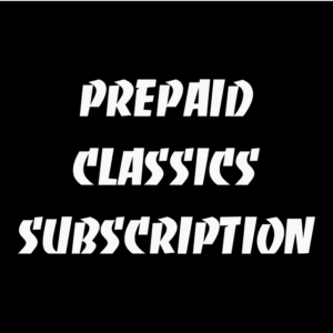 Prepaid Classics Subscription