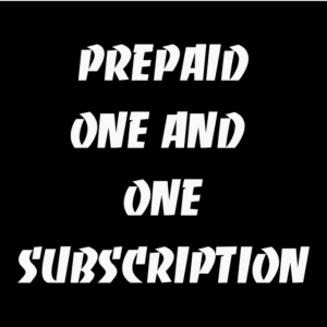 Prepaid One and One Subscription